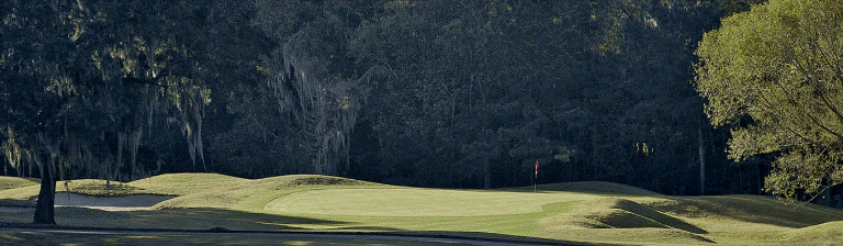 Image: Looking at green from fairway