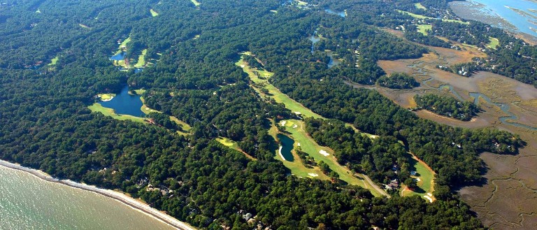 Image: Aerial photo of Dolphin Head Golf Club
