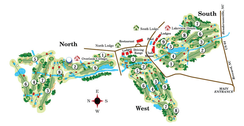 Image: Etowah Valley Golf & Resort Course Map
