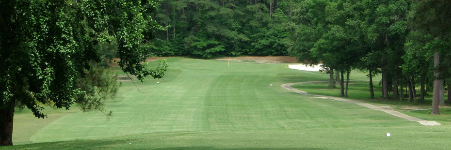 Image: Long, straight fairway