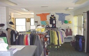 Image: Mountain Aire Golf Club pro shop