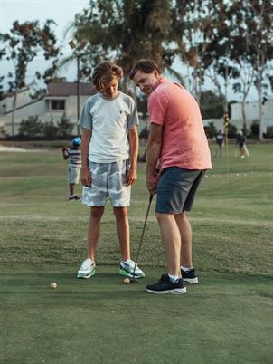 Image: Learning to putt a golf ball